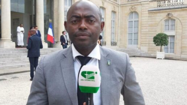 Le Journaliste de Canal 2 Eric Golf Kouatchou (c) Eric Golf Kouatchou