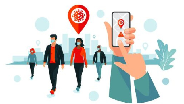 App Immuni per il tracciamento del contagio.