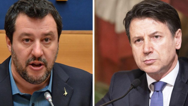 Matteo Salvini attacca il Governo Conte.