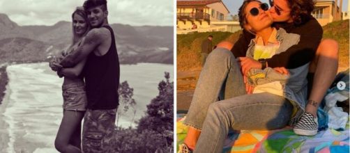 Casais que assumiram romance no per&oacute;do de isolamento social. (Foto/Montagem)