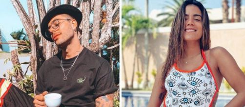 Ex de Gui Ara&uacute;jo comenta romance dele com Anitta (Arquivo Blasting News/ Gui Ara&uacute;jo e Anitta)