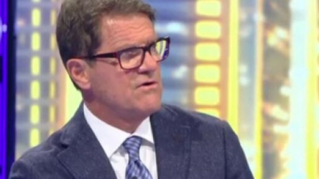 Fabio Capello, ex tecnico della Juventus.