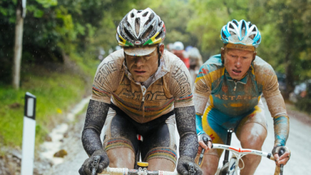 La tappa di Montalcino del Giro d'Italia 2010: Vincenzo Nibali cadde e perse la maglia rosa