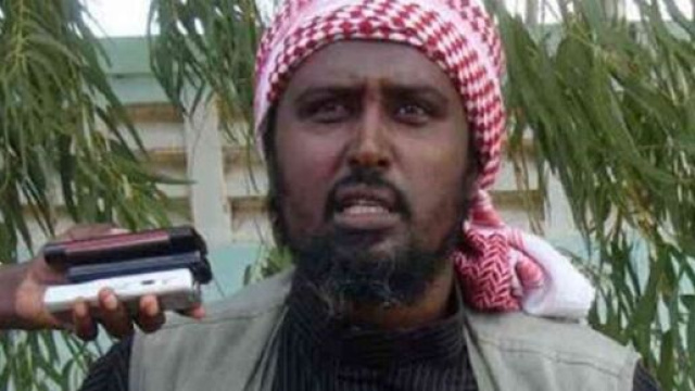 Ali Dehere, portavoce del gruppo islamista somalo al-Shaabab.