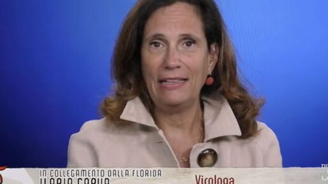 La virologa Ilaria Capua, spesso ospite nei programmi televisivi.