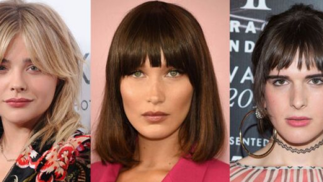 Tagli di capelli per l'estate 2020: la frangia e il colore rosso fragola.