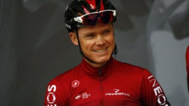 Chris Froome, quattro volte vincitore del Tour de France.