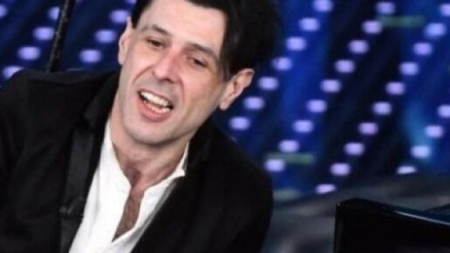 Ezio Bosso durante la partecipazione al Festival di Sanremo