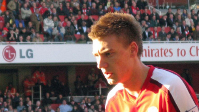 Nicklas Bendtner, ex punta della Juventus.