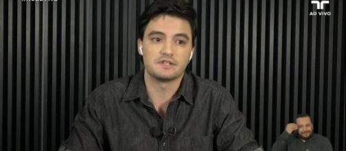 "Errei muito no passado", afirma Felipe Neto em entrevista ao "Roda Viva". (Reprodu&ccedil;&atilde;o/TV Cultura)