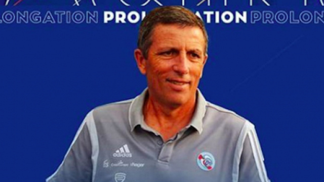 RC Strasbourg : Thierry Laurey s'exprime sur le mercato. Credit : Instagram/rcsa