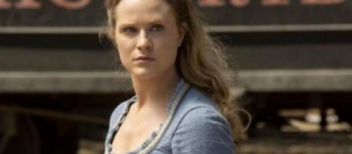 Evan Rachel Wood interpreta Dolores na s&eacute;rie. (Reprodu&ccedil;&atilde;o/HBO)