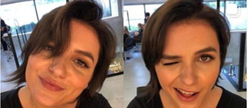 Monica Iozzi retoma o visual moreno e fala das entrevistas com Bolsonaro. (Reprodu&ccedil;&atilde;o/Instagram)