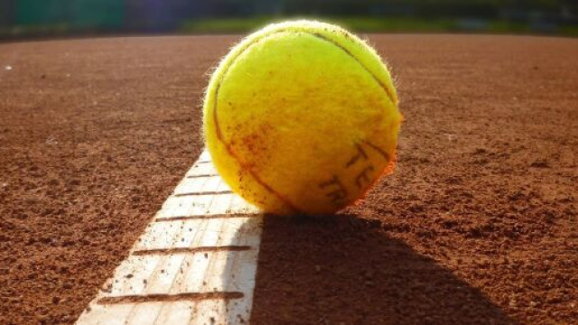 A Coblenza le prime partite di tennis.