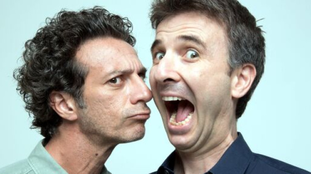 Il duo comico siciliano Ficarra e Picone.