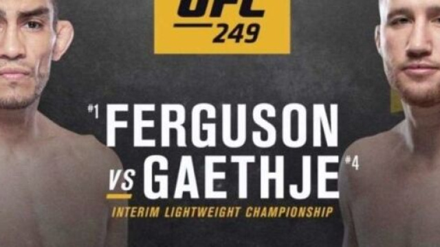 UFC 249: Ferguson vs Gaethje il 10 maggio su DAZN