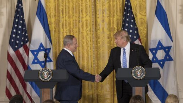 Donald Trump e Benjamin Netanyahu.