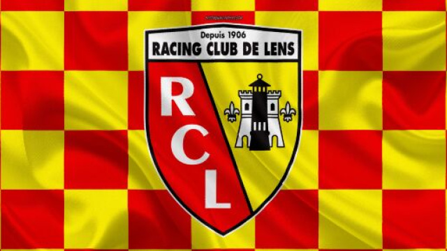 Download wallpapers RC Lens, 4k, logo, creative art, yellow-red ... - besthqwallpapers.com