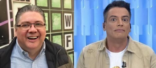 Leo Dias e Leon Abravanel j&aacute; se desentenderam outras vezes. (Reprodu&ccedil;&atilde;o/Twitter/@labravanel/SBT)