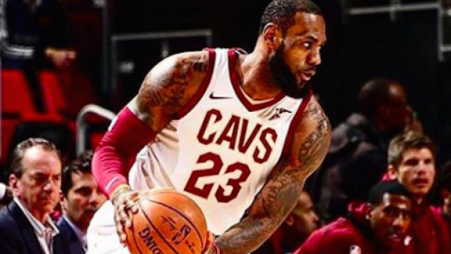 LeBron James dominait tout lors des Finales NBA 2016 (Credit : Instagram/kingjames)