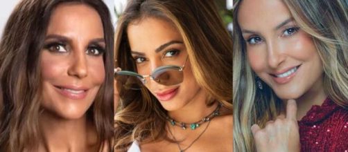 &Aacute;udios vazados de Anitta demonstram suposta rivalidade entre cantoras. (Fotomontagem)