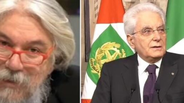 Alessandro Meluzzi e Sergio Mattarella.