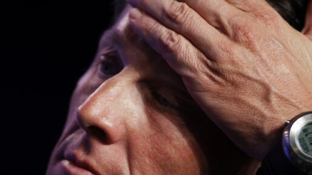L'ex campione di ciclismo Lance Armstrong.
