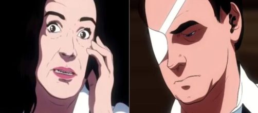 Jair Bolsonaro morre por cloroquina em anima&ccedil;&atilde;o com Regina Duarte feita por Gibran Gomes. (Reprodu&ccedil;&atilde;o/Fotomontagem/Gibran Gomes)