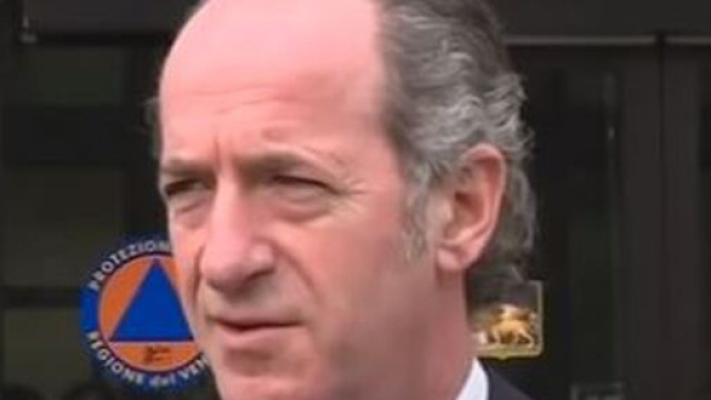 Luca Zaia governatore del Veneto.