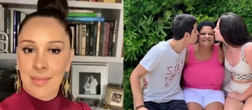 Recentemente, Claudia Raia usou as redes sociais para lamentar a morte da ex-bab&aacute;. (Reprodu&ccedil;&atilde;o/Instagram/@claudiaraia)