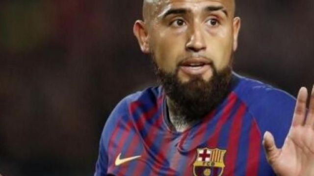 Arturo Vidal, centrocampista del Barcellona.