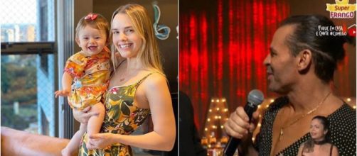 Leonardo teria ficado incomodado com o coment&aacute;rio de Eduardo Costa. (Reprodu&ccedil;&atilde;o/Instagram/@thaeme/@eduardocosta)