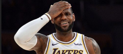 Photo of LeBron James {photo credit to Lakersnation}