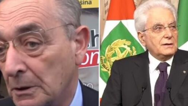 Carlo Taormina e Sergio Mattarella.