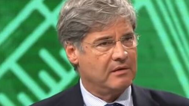 Paolo Del Debbio, conduttore di Dritto e Rovescio.