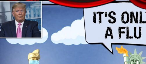 China utiliza piezas de Lego para burlarse de Donald Trump.