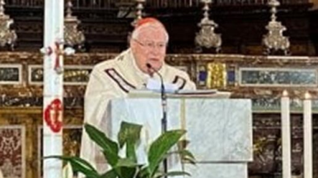 L'arcivescovo di Perugia, cardinale Gualtiero Bassetti.