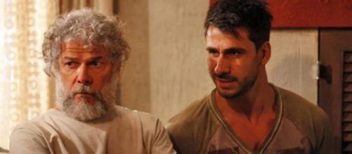 Pereirinha &eacute; pai de Enzo, que o ajudar&aacute; a se reaproximar de Griselda. ( Reprodu&ccedil;&atilde;o/TV Globo )