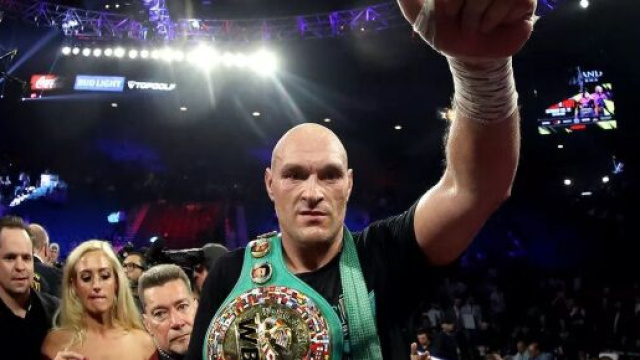 Tyson Fury, campione del mondo dei pesi massimi versione WBC.