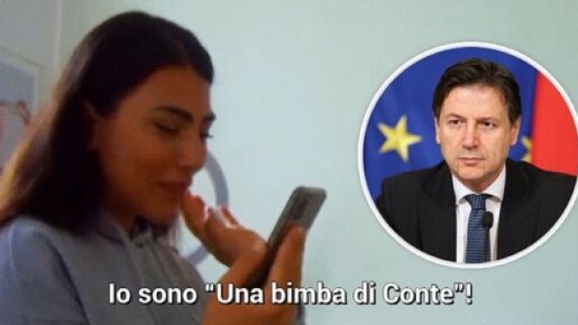Giulia Salemi convinta di parlare a telefono con Giuseppe Conte ma &egrave; uno scherzo de Le Iene