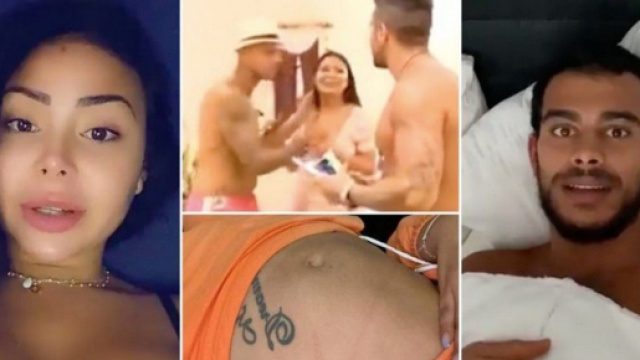 Les Marseillais aux Cara&iuml;bes : Greg et Maeva Ghennam r&eacute;agissent &agrave; l'&eacute;pisode du test de grossesse.