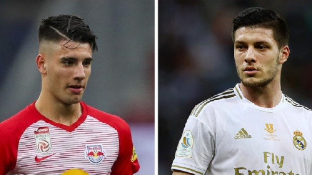 Da sinistra, Szoboszlai e Jovic