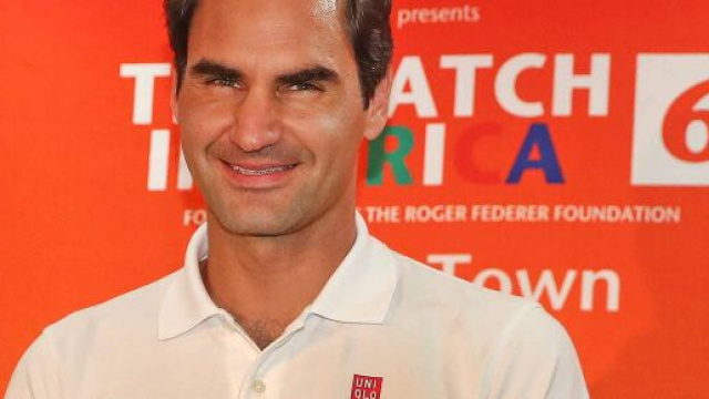 Roger Federer: un milione di euro per i bambini dell'Africa