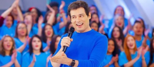 Celso Portiolli &eacute; apresentador do SBT. (Reprodu&ccedil;&atilde;o/SBT)