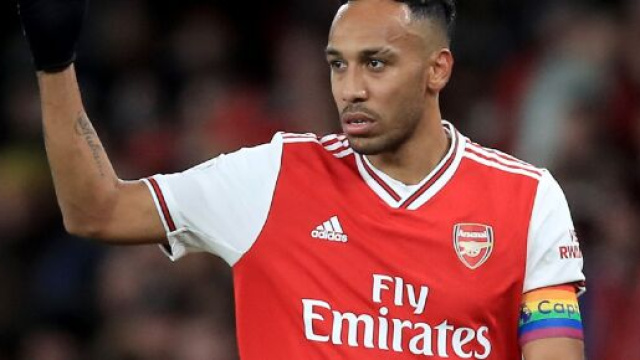 Pierre-Emerick Aubameyang, attaccante dell'Arsenal.