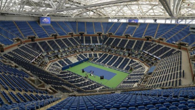 L'Arthur Ashe Stadium, campo centrale dei US Open.