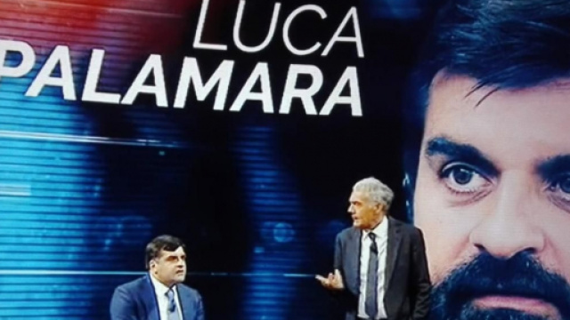 Luca Palamara ospite di Massimo Giletti a Non &egrave; l'Arena.