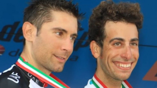 Diego Ulissi e Fabio Aru, due dei leader della UAE Emirates.