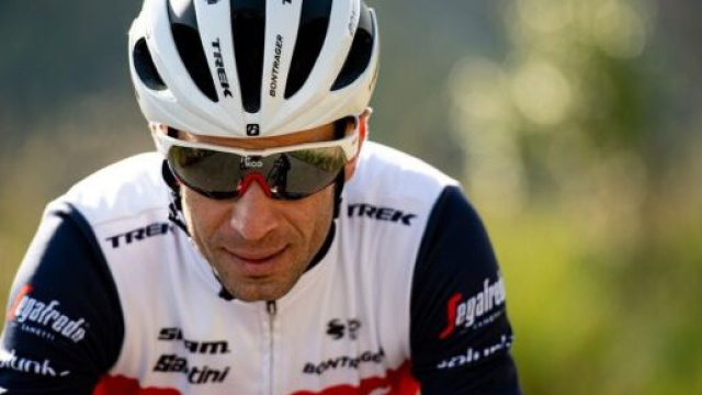 Vincenzo Nibali, primi test post-lockdown al centro sportivo Mapei.