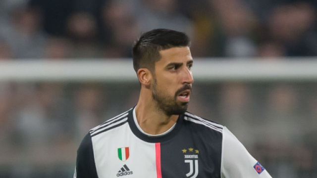 Sami Khedira, centrocampista della Juventus.